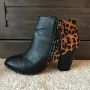 Bamboo Leather Booties